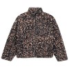 Volcom Wylding Out Zip Sherpa - Γυναικέια ζακέτα Sherpa φλίς - Animal Print