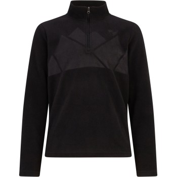 Ziener Jonki-Z Half-Zip Junior Fleece - Παιδική μπλούζα φλίς - Black 