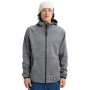 BURTON Crown Weatherproof 2 Full-Zip - DWR Fleece for Men's - True Black Heather