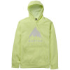 Burton Oak Pullover Hoodie - Glow Yellow Green Heather