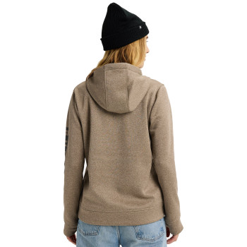 Burton Oak Pullover Hoodie -  Women's Hoodie- Summit Taupe Heather