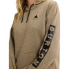 Burton Oak Pullover Hoodie - Women's Hoodie- Summit Taupe Heather