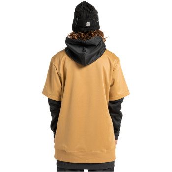 DC Dryden 3 - Ανδρικό Technical Double Layer Hoodie - Mustard Gold