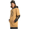 DC Dryden 3 - Ανδρικό Technical Double Layer Hoodie - Mustard Gold