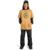 DC Dryden 3 - Ανδρικό Technical Double Layer Hoodie - Mustard Gold
