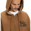 DC Parts Dep Full-Zip Hoodie for Men - Toffee