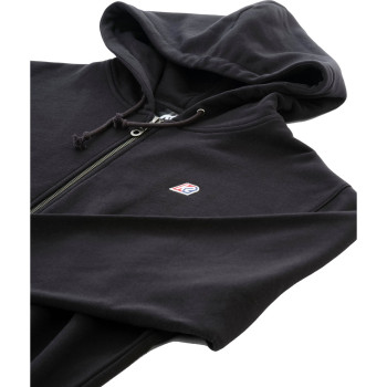 K2 Embroidered Full Zip Hoodie  - Ανδρική ζακέτα με κουκούλα - Black