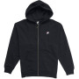 K2 Embroidered Full Zip Hoodie  - Full-Zip Hoodie for Men - Black