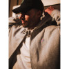 K2 Embroidered Full Zip Hoodie - Full-Zip Hoodie for Men - Heather Grey