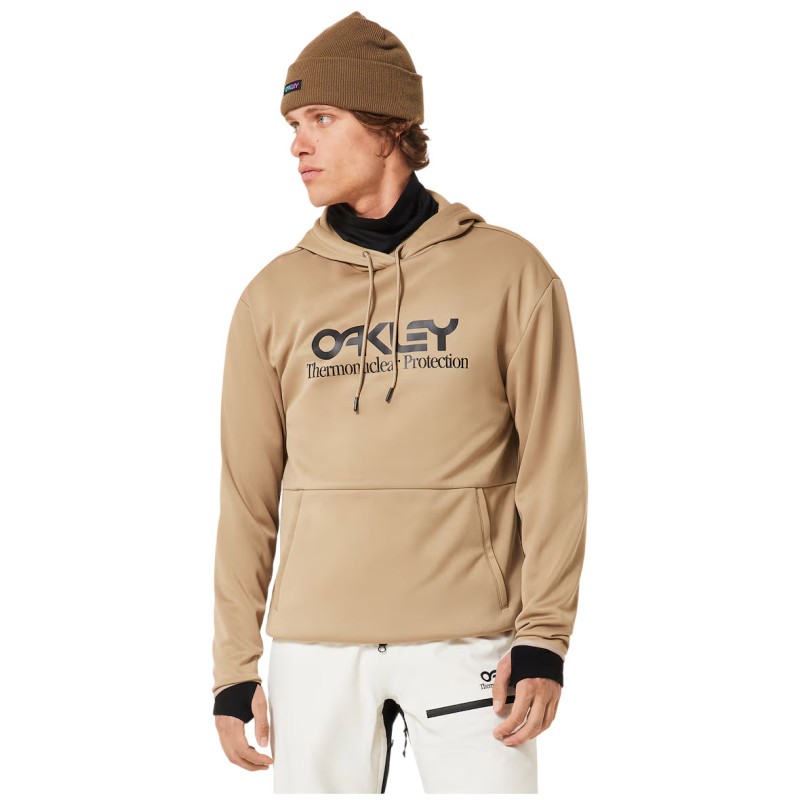 OAKLEY Rider Long 2.0 Hoodie - Ανδρικό Φούτερ- Pebble