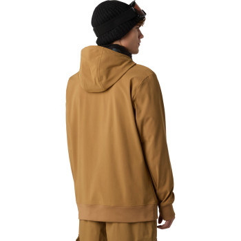 The North Face Men's Tekno Logo Hoodie DWR - Ανδρικό Φούτερ DWR - Utility Brown 