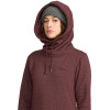 VOLCOM Tower Pullover Fleece - Women's Hoodie - Oxblood