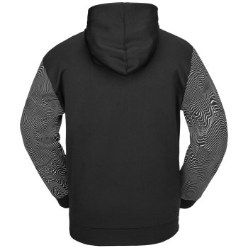 Volcom Hydro Riding Hoodie 2 - Men's Hoodie - Black Print