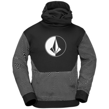 Volcom Hydro Riding Hoodie 2 - Men's Hoodie - Black Print