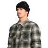 Volcom Kenson Insulated Flannel Jacket - Men's Insulated Flannel Shirt - Black Green