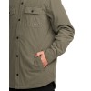 Volcom Kenson Insulated Flannel Jacket - Men's Insulated Flannel Shirt - Military