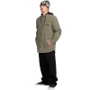 Volcom Kenson Insulated Flannel Jacket - Men's Insulated Flannel Shirt - Military