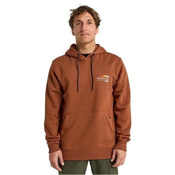 Billabong Compass Po 2 - Ανδρικό φούτερ με κουκούλα - Rust