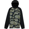 BURTON Crown Weatherproof Pullover Fleece - Graffiti Camo/True Black