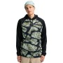 BURTON Crown Weatherproof Pullover Fleece - Graffiti Camo/True Black