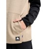 BURTON Crown Weatherproof Pullover Fleece - Summit Taupe Heather/True Black