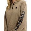 Burton Oak Pullover Hoodie - Γυναικείο φούτερ με κουκούλα - Summit Taupe Heather