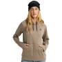 Burton Oak Pullover Hoodie - Γυναικείο φούτερ με κουκούλα - Summit Taupe Heather