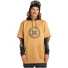 DC Dryden 3 - Technical Double Layer Hoodie for Men - Mustard Gold