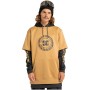 DC Dryden 3 - Technical Double Layer Hoodie for Men - Mustard Gold