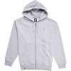 K2 Embroidered Full Zip Hoodie - Ανδρική ζακέτα με κουκούλα - Heather Grey