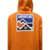 Napapijri B-Guide Hoodie - Ανδρικό φούτερ με κουκούλα - Orange Pumpkin