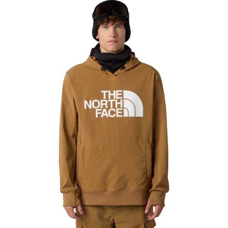 The North Face Men's Tekno Logo Hoodie DWR - Ανδρικό Φούτερ DWR - Utility Brown