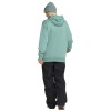 VOLCOM Riding Hydro Hoodie DWR - Γυναικείο φούτερ με κουκούλα - Arctic Blue