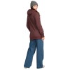 VOLCOM Tower Pullover Fleece - Γυναικείο φούτερ με κουκούλα - Oxblood