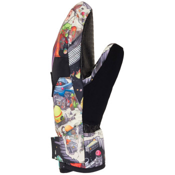 DC Franchise Mitten- Snowboard/Ski Gloves for Men's - Outer World Black