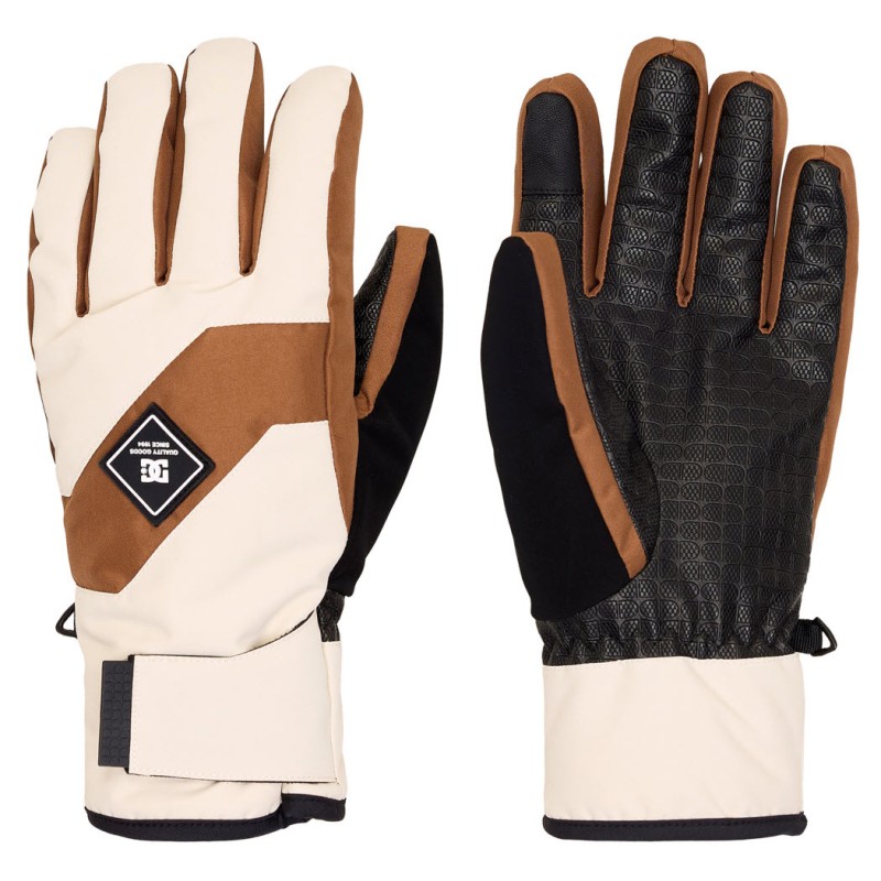 DC Franchise - Men's Ski/Snowboard Gloves - Oatmeal
