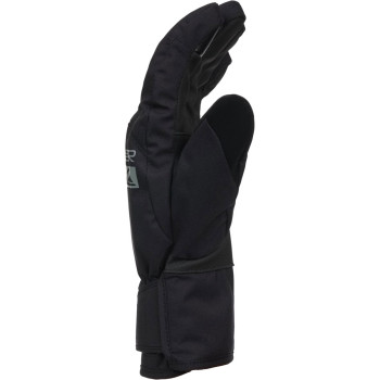 Quiksilver Cross - Men's Technical Snowboard/Ski Gloves - True Black