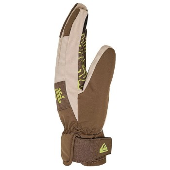 Quiksilver Method 2 - Men's Technical Snowboard/Ski Gloves - Canteen