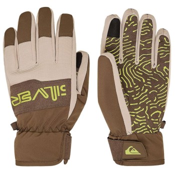 Quiksilver Method 2 - Men's Technical Snowboard/Ski Gloves - Canteen