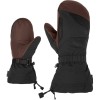 ZIENER GAIKUS AS® AW lavalan® Alpine Mittens - Ανδρικά γάντια Ski/Snowboard χούφτα - Black/Dark Brown