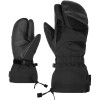 ZIENER GAIKUSO AS® AW lavalan® Alpine Lobster gloves - Men's Ski/Snowboard Mittens Lobster - Black