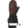 ZIENER GAIKUS AS® AW lavalan® Alpine Mittens - Ανδρικά γάντια Ski/Snowboard χούφτα - Black/Dark Brown