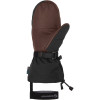 ZIENER GAIKUS AS® AW lavalan® Alpine Mittens - Ανδρικά γάντια Ski/Snowboard χούφτα -  Black/Dark Brown