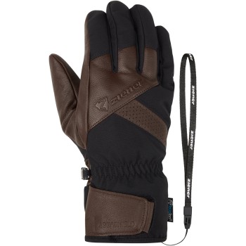 ZIENER GETTER AS - Ανδρικά Γάντια Ski - Dark Brown