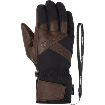 ZIENER GETTER AS - Ανδρικά Γάντια Ski - Dark Brown
