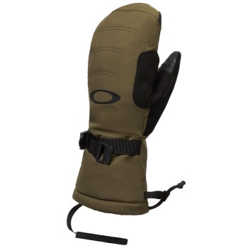 Oakley Powder Ridge Mittens - Ανδρικά Γάντια Snowboard χούφτα - Army Green