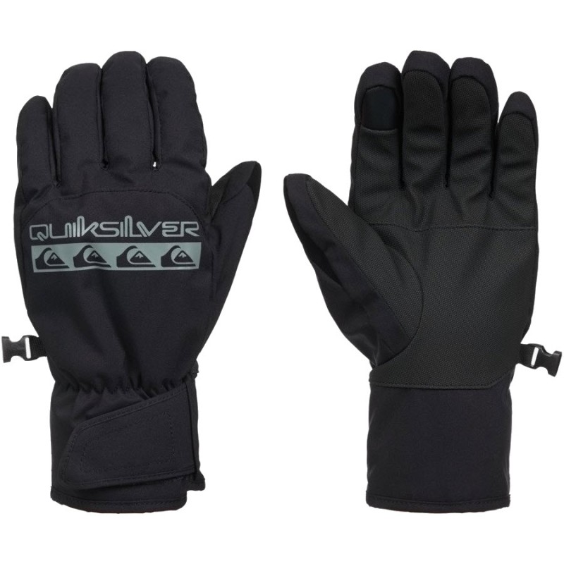 Quiksilver Cross - Ανδρικά Γάντια Snowboard/Ski - True Black