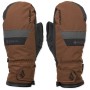 Volcom Stay Dry 2 Gore-Tex Mittens - Ανδρικά γάντια χούφτα Snowboard - Brown