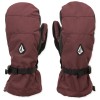 VOLCOM V.Snow Over Mittens - Γυναικεία χούφτα ski/snowboard - Oxblood