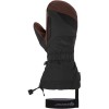 ZIENER GAIKUS AS® AW lavalan® Alpine Mittens - Ανδρικά γάντια Ski/Snowboard χούφτα - Black/Dark Brown